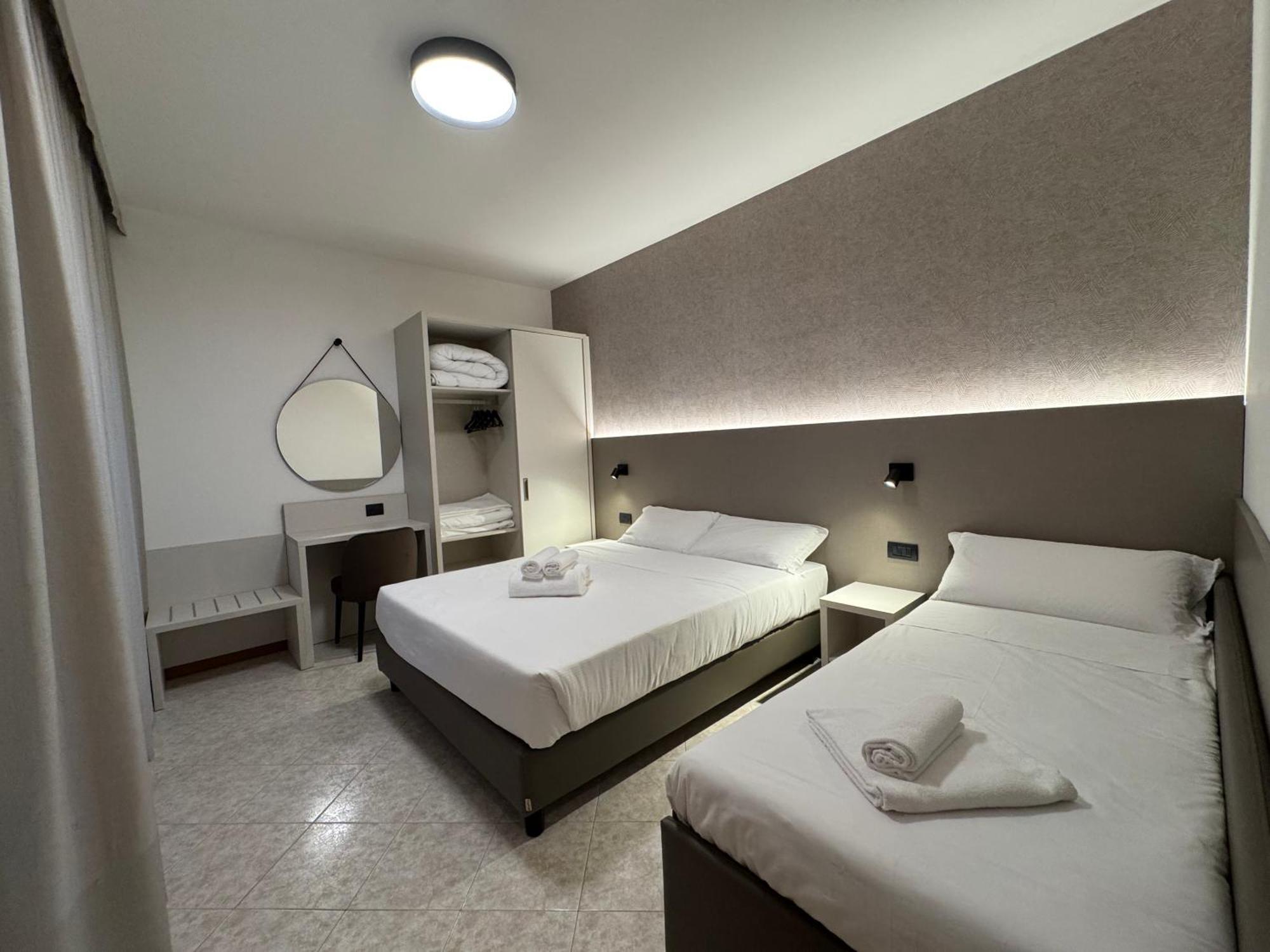 Residence Le Spiagge リミニ エクステリア 写真